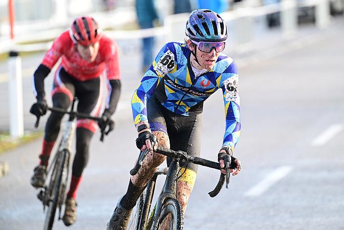 Philipp Heigl (AUT, Team Bikestore) Radquerfeldein GP um das Sportzentrum Gunskirchen, Rad Cyclo Cross,