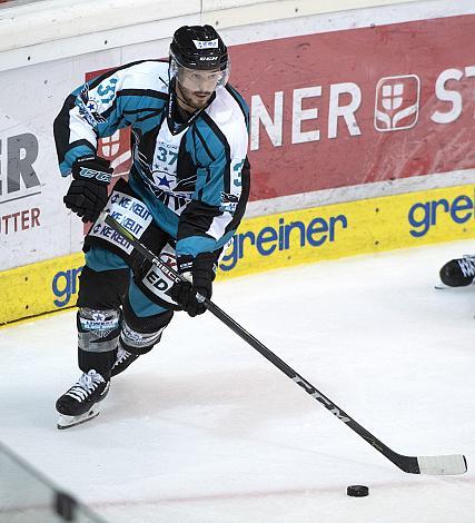 Andreas Kristler (EHC Liwest Black Wings Linz) Eishockey Testspiel, EHC Liwest Black Wings - CEZ Motor Ceske Budejovice