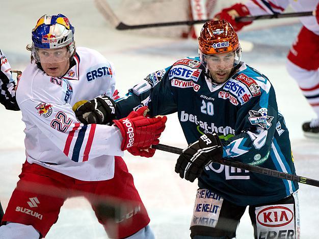 Brad Moran, Linz und Matthew Keith, Salzburg, EHC Liwest Black Wings Linz vs EC Red Bull Salzburg, Pick Round