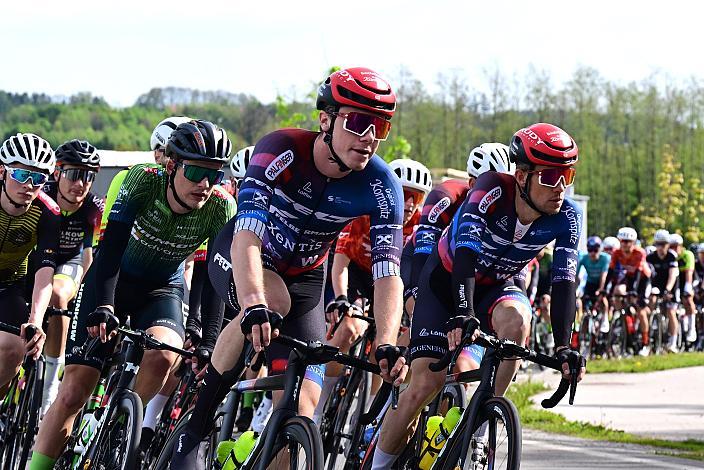Emanuel Zangerle (AUT, Team Felt - Felbermayr), Riccard Zoidl (AUT, Team Felt - Felbermayr) Herren Elite, U23, Road Cycling League Austria, 62. Raika Kirschbluetenrennen, Wels, Oberösterreich