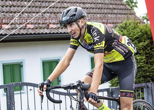 3. Platz fÃ¼r Edoardo Sandri (ITA, Campana Imballaggi Rotogal)  3. Etappe Bad Wimsbach - Gmundner Berg, OberÃ¶sterreich Junioren Rundfahrt