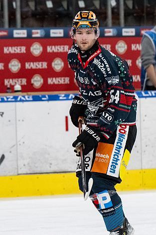 Manuel Feldbaumer (Steinbach Black Wings Linz) Weihnachtsspiel, Steinbach Black Wings Linz vs HC TIWAG Innsbruck - Die Haie , Linz AG Eisarena