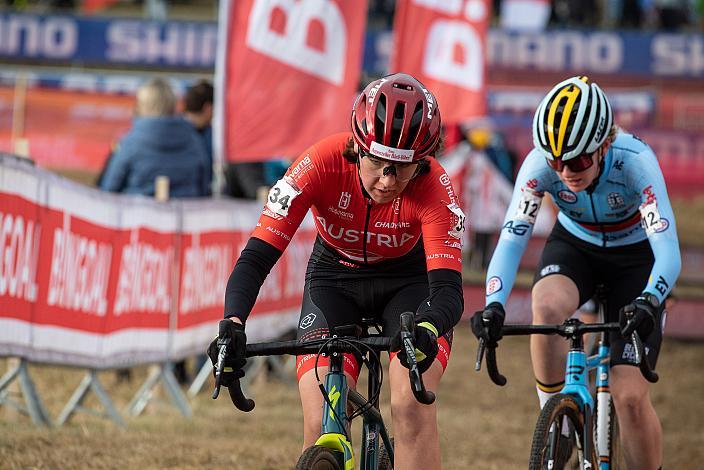 Nr.34 Nora Fischer (AUT)  Juniorinnen, UCI Cyclocross World Cup, Tabor CZ 