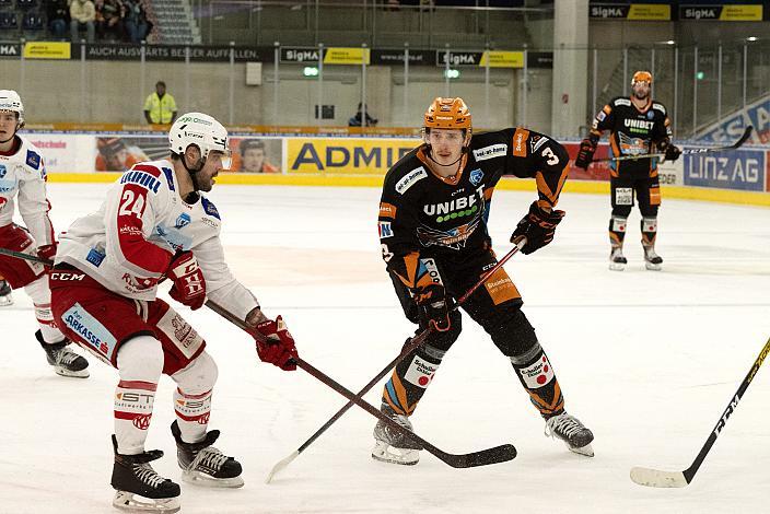 Laurin Müller (Steinbach Black Wings Linz) Steinbach Black Wings Linz vs EC KAC, bet-at-home ICE Hockey League