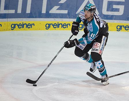 Mario Altmann (EHC Liwest Black Wings Linz), EHC Liwest Black Wings Linz vs Fehervar AV 19