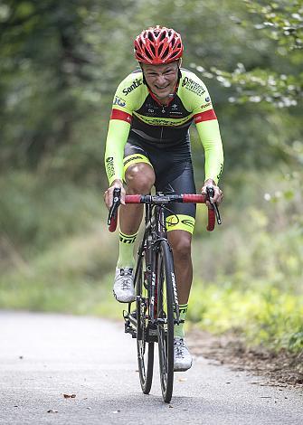 Lukas RÃ¼egg (SUI, Team Vorarlberg Santic) 3. Etappe, Einzelzeitfahren, , Krumau - Klet, Cesky Krumlov -Klet, Tour of South Bohemia, Okolo jiznich Cech,