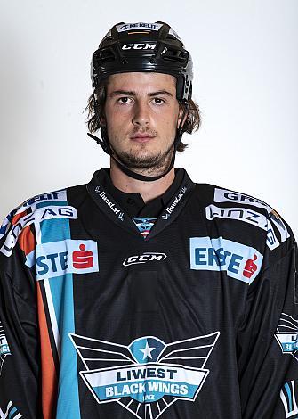 Raphael Wolf (EHC Liwest Black Wings Linz) Portraits 19/20, EHC Liwest Black Wings Linz