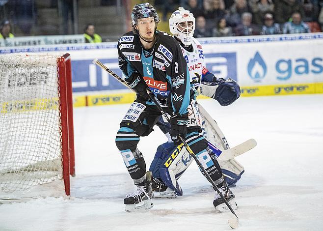Laurens Ober (EHC Liwest Black Wings Linz) EHC Liwest Black Wings Linz vs EC Panaceo VSV