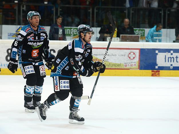 Curtis Murphy, Linz feiert das 3 zu 3, Vienna EHC Liwest Black Wings Linz vs UPC Vienna Capitals