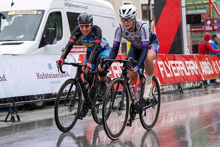 Petra Autengruber (AUT, RC ARBÖ Felbermayr Wels), Leila Gschwentner (AUT, Union Raiffeisen Radteam Tirol), Austrian Cycling League 2022, Radsport, Damen Radliga, Kufstein, Tirol, Radliga Finale 2022 