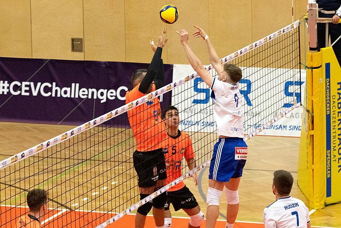 Lars Ulrich (SUI, Lausanne UC) Volleyball CEV Challenge Cup VCA Amstetten NÖ vs Lausanne UC (Schweiz)