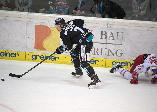 Brian Lebler (EHC Liwest Black Wings Linz)  EHC Liwest Black Wings Linz vs EC Red Bull  Salzburg 2. Semifinale