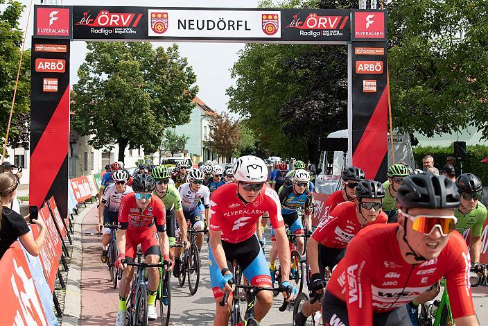 Moran Vermeulen (AUT, Team Felbermayr Simplon Wels) am Start zur 59. Burgenland Rundfahrt, Radsport, Radliga, ÖRV, Herren Elite,