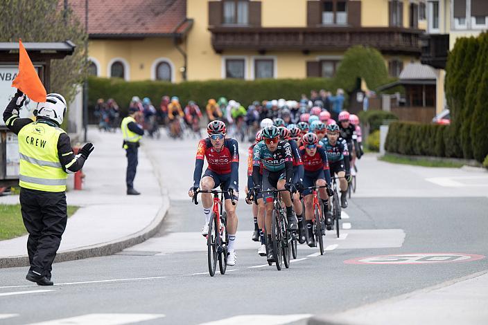 Ben Swift (GBR, Ineos Grenadiers) Florian Lipowitz (GER, Bora HansGrohe) 46. Tour of the Alps, 1. Etappe, Rattenberg - Alpbach 127,5km, Alpbach Tirol 