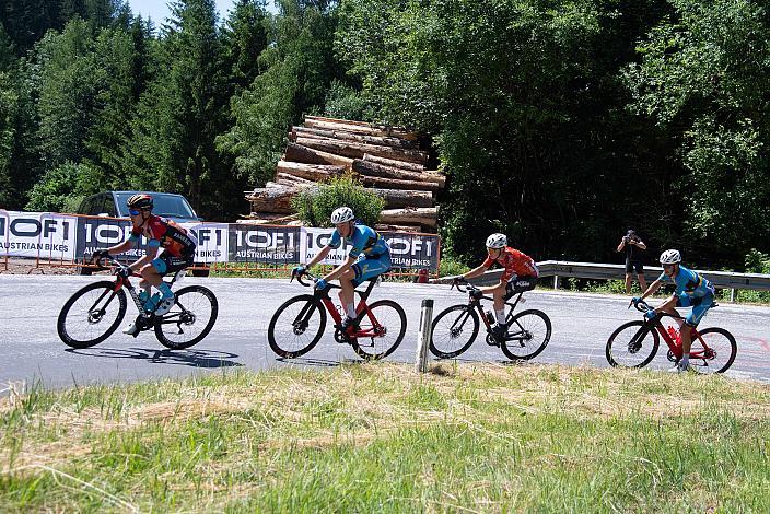 Hermann Pernsteiner (AUT, Bahrain - Victorious), Emanuel Zangerle (AUT, Team Felbermayr Simplon Wels), Alexander Hajek (AUT, Tirol KTM Cycling Team) Riccardo Zoidl (AUT, Team Felbermayr Simplon Wels) ÖM Staatsmeisterschaft, Strasse, Waidhofen an der Ybbs - Hollenstein