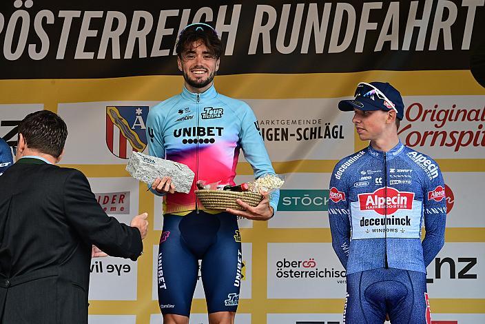 Adrien Maire (FRA, TDT - Unibet Cycling Team) Etappen und  Gesamtsieger der 14. Oberösterreich Rundfahrt St. Florian - Höss, Hinterstoder , 14. Int. Raiffeisen OÖ-Radrundfahrt UCI Kat. 2.2