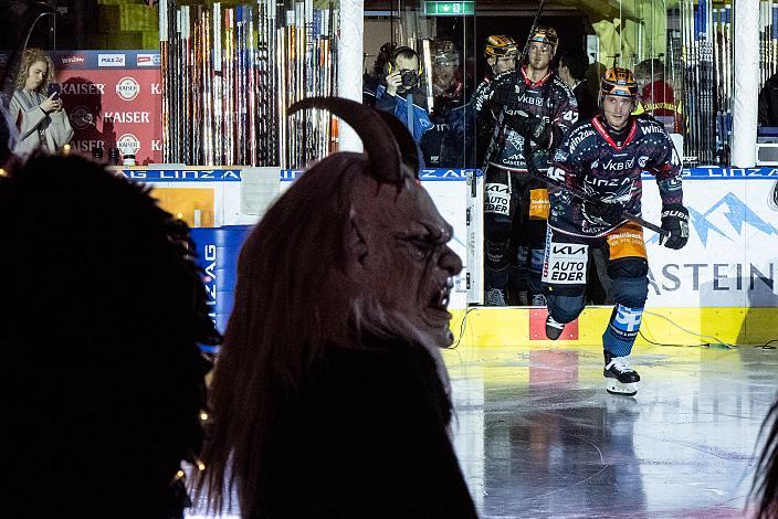 Niklas Würschl (Steinbach Black Wings) Steinbach Black Wings Linz vs Hydro Fehervar AV19, Weihnachtstrikot ICE Eishockey Liga, Linz AG Eisarena