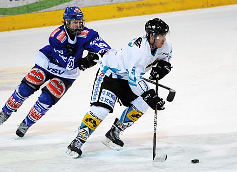 Christian Haidinger, Liwest Black Wings Linz gehakt von Alexander Rauchenwald, VSV