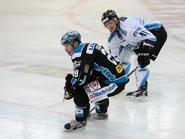 Mike Ouellette, Linz, EHC Liwest Black Wings Linz vs SAPA Fehervar AV19