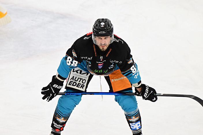 Yohann Aumtu (Steinbach Black Wings Linz) 34. Runde ICE, Steinbach Black Wings Linz vs Hydro Fehervar AV 19, Linz AG Eisarena 