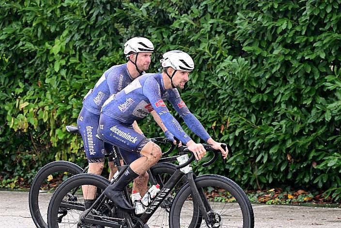 Axel Laurance (FRA, Alpecin-Deceuninck), Kaden Groves (AUS, Alpecin-Deceuninck)  Serenissima Gravel,  Cartigliano, Veneto