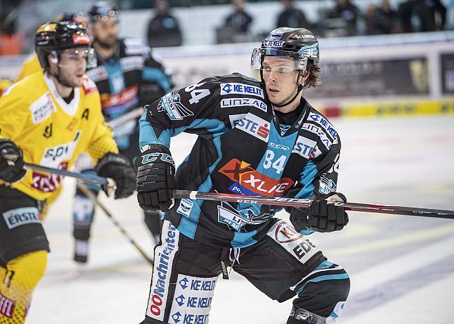 Corey Locke (EHC Liwest Black Wings Linz) EHC Liwest Black Wings Linz vs spusu Vienna Capitals