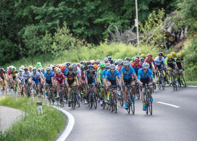 Team Felbermayr Simplon Wels an der Spitze des Feldes