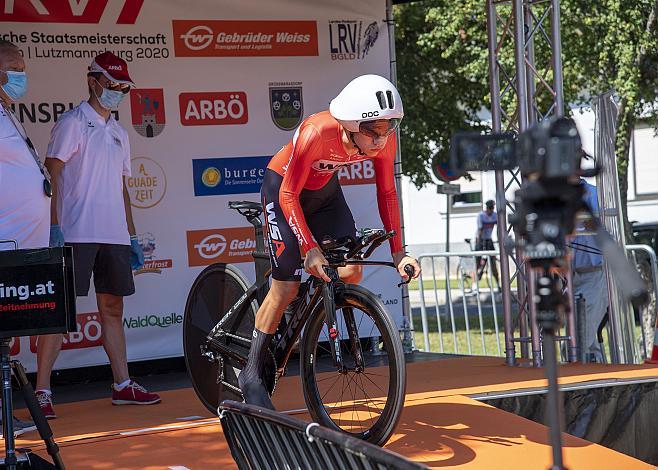 Maximilian Kabas (AUT, Team WSA Graz ARBOE) ÖSTM Einzelzeitfahren,  Lutzmannsburg, Österreichische Staatsmeisterschaft U23, Elite Damen und Herren