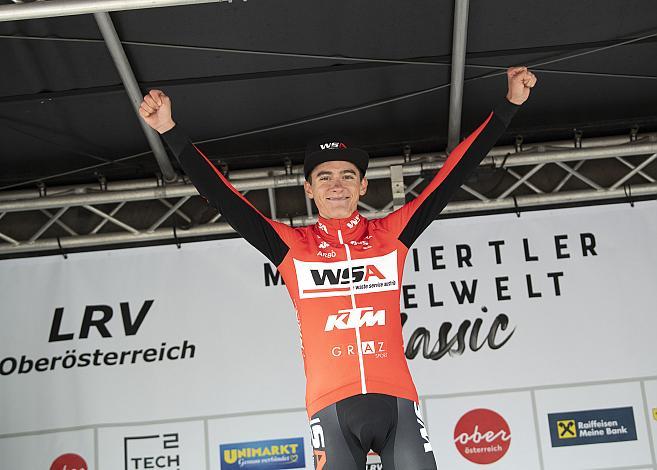 Martin Messner (AUT, Team WSA Graz ARBOE) 1. Mühlviertler Hügelwelt Classik, Königswiesen,  U23, Elite Damen und Herren