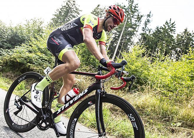 Davide Orrico (ITA, Team Vorarlberg Santic)  3. Etappe, Einzelzeitfahren, , Krumau - Klet, Cesky Krumlov -Klet, Tour of South Bohemia, Okolo jiznich Cech,