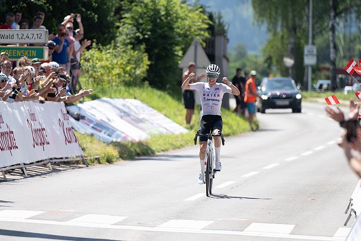 Etappen und Gesamtsieger Bram Danklof (NED, WPG Amsterdam junior) 3. Etappe Bad Wimsbach - Strass im Attergau, Int. Oberösterreichische Versicherung OÖ Junioren Oberösterreich Rundfahrt