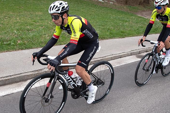 3. Platz Antoine Berlin (MCO, Team Vorarlberg), Herren Elite, U23, Radliga, 62. Radsaison-Eröffnungsrennen Leonding, Oberösterreich 