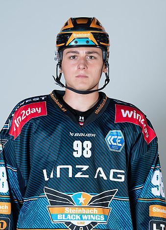 Laurin Liesch (Steinbach Black Wings Linz) Linz, Linz AG Eisarena