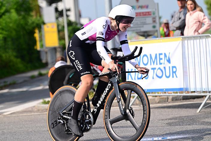 Siegerin Teitfahren Martyna Szczesna (POL, MAT Atom Deweloper Wroclaw),  Zeitfahren Herzogenburg,  3. Etappe Sportland NOE WOMEN Tour