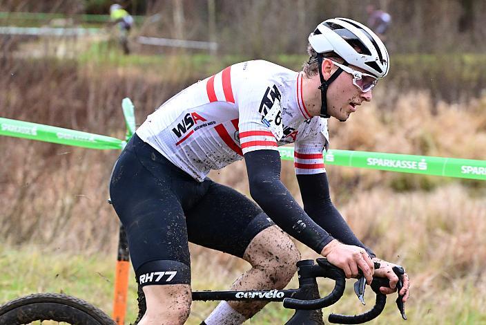 Lukas Hatz (AUT, Arbö Radrennteam Graz), 4. Radquerfeldein GP um das Sportzentrum Gunskirchen, Rad Cyclo Cross,
