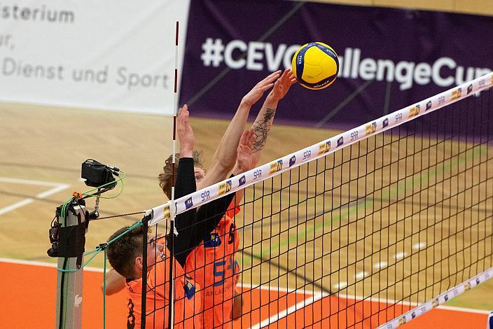 Szymon Rakowski (VCA Amstetten Niederösterreich) Volleyball CEV Challenge Cup VCA Amstetten NÖ vs Lausanne UC (Schweiz)