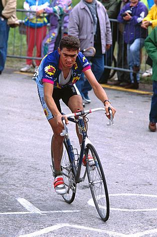 Philippe Casado (FRA, Team Z) am Monte Bodone,14. Etappe, Corvara to Monte Bondone