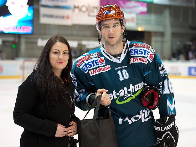 Spieler des Abends, Marc-Andre Dorion, Linz EHC Liwest Black Wings Linz vs EC Red Bull Salzburg, Pick Round