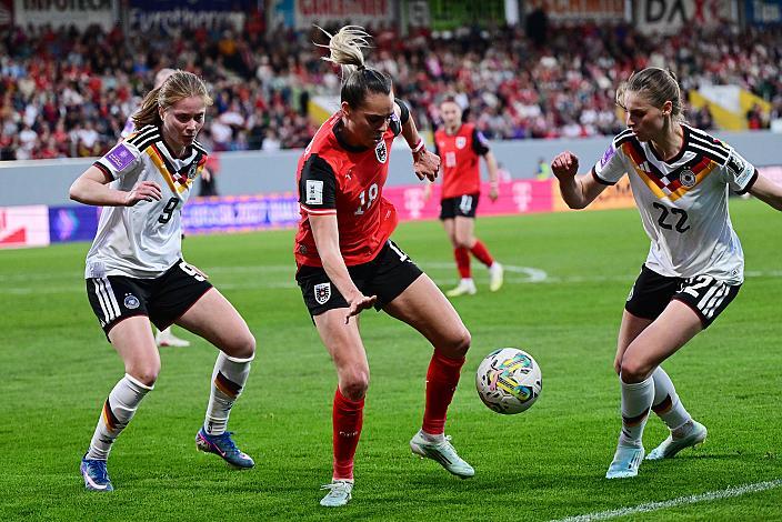 Sjoeke Nüsken (GER), Julia Hickelsberger (AUT), Jule Brand (GER) WM Qualifikation, 2025 - 2026