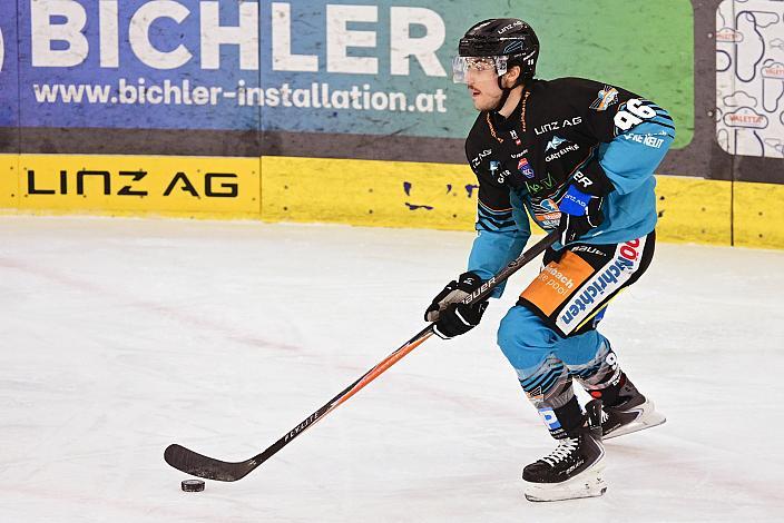 Christoph Tialler (Steinbach Black Wings Linz) 33. Runde ICE, Steinbach Black Wings Linz vs HC Innsbruck, Linz AG Eisarena 