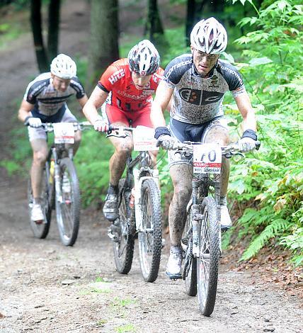 Der neue Europameister #70 Alexey Medvedev, RUS, Team Elettroveneta Corratec vor Christoph Soukup, AUT, Team HiTec