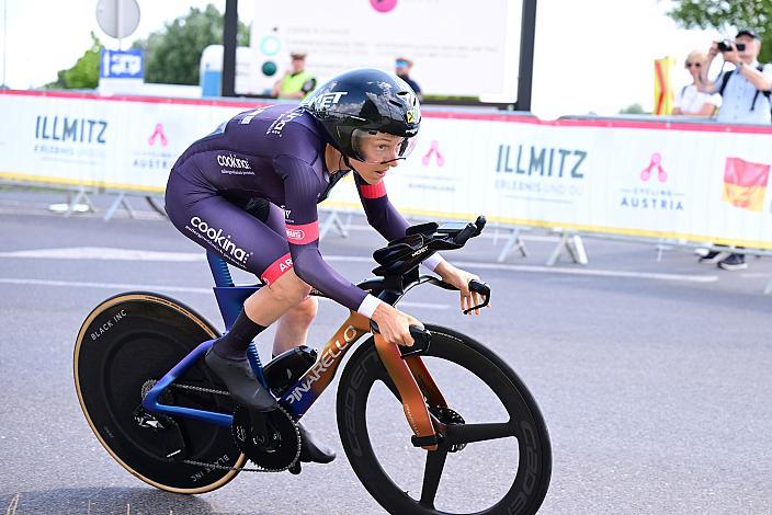  Anna Kiesenhofer (AUT, Team Cookina ARBÖ ASKÖ Graz) ÖM Staatsmeisterschaft, Zeitfahren, Frauenkirchen, Burgenland