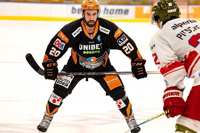 Will Pelletier (Steinbach Black Wings Linz) Steinbach Black Wings Linz vs HCB Südtirol Alperia, bet-at-home ICE Hockey League