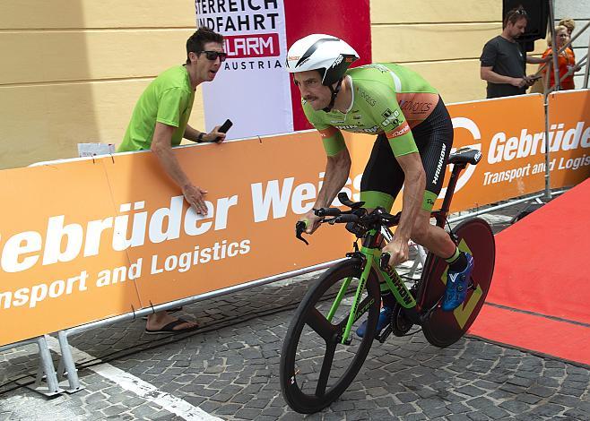  Andreas Graf (AUT, Hrinkow Advarics Cycleang Team) Prolog Wels, Zeitfahren, 71. Ã–sterreich Rundfahrt, Tour of Austria (UCI 2.1)