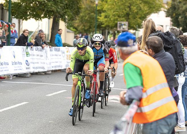 Michael Konczer (AUT, Hrinkow Advarics Cycleang), Maximilian Kabas (AUT, Team WSA Graz ARBOE) Heurigen Grand Prix Klein-Engersdorf,  U23, Elite Damen und Herren