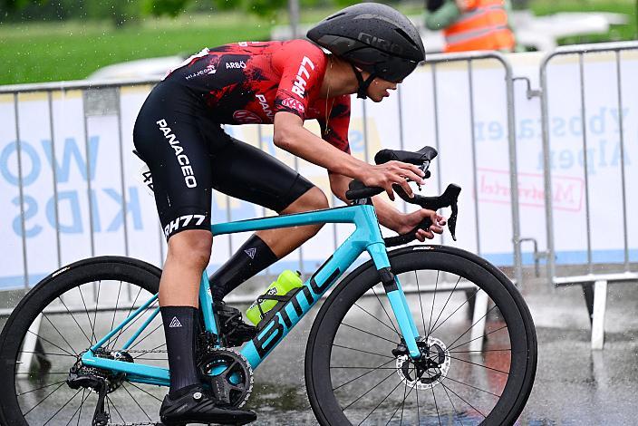 Alvise Kanda Dividi (ITA) , Zeitfahren Herzogenburg, 3. Etappe Sportland NOE Kids Tour