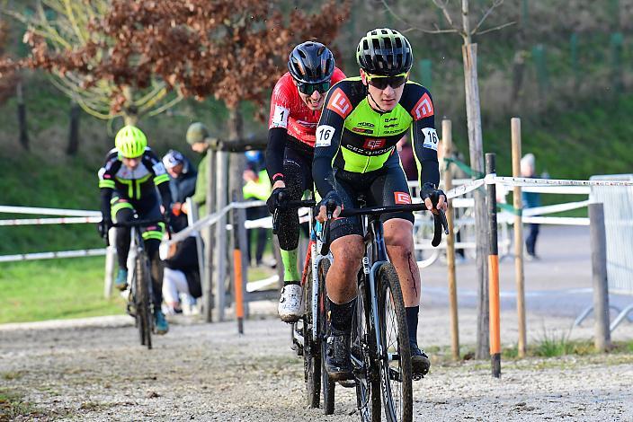 2. Platz  Tomas Bakus (CZE,  CEZ cyclo team Tabor),  Platz 3 für den Führenden in der Rad Cross Liga Jakob Reiter (AUT, Hrinkow Advarics), Radquerfeldein GP um das Sportzentrum Gunskirchen, Rad Cyclo Cross,