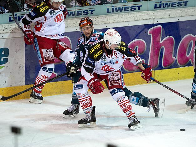Philipp Lukas, Linz und Paul Schellander, KAC, EHC Liwest Black Wings Linz vs EC KAC