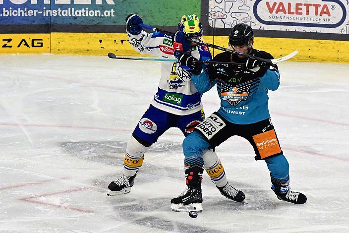 Niklas Würschl (Steinbach Black Wings), Spiel 2 Pre-Playoffs,  ICE, Steinbach Black Wings Linz vs EC iDM Wärmepumpen VSV, Linz AG Eisarena 