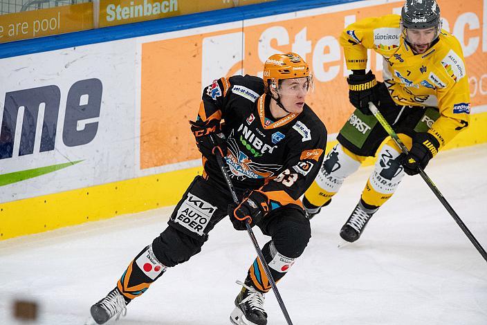 Niklas Bretschneider (Steinbach Black Wings Linz) Steinbach Black Wings Linz vs HC Pustertal Wölfe, bet-at-home ICE Hockey League